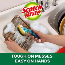 Scotch-Brite Heavy-Duty DishWand Scouring Pad Refills, Case of 12 thumbnail 5