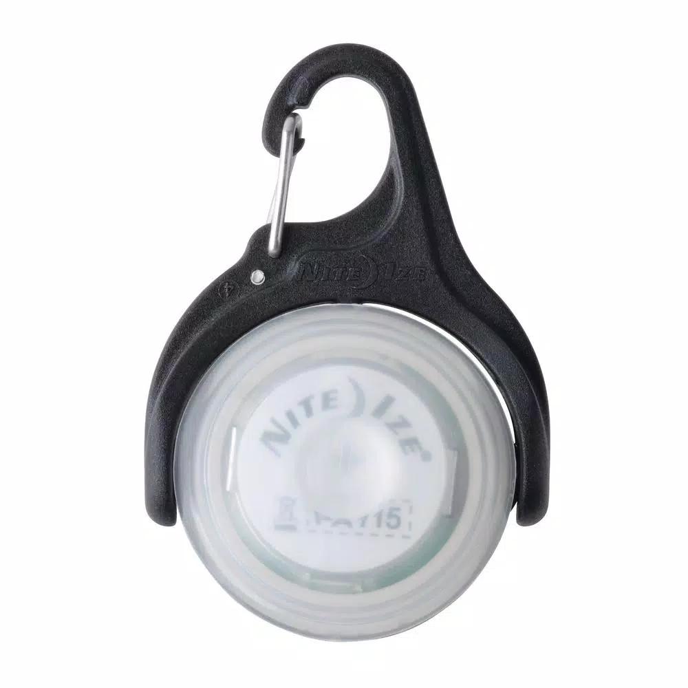 Nite Ize MoonLit LED Micro Lantern - Compact Water-Resistant Carabiner Clip Light