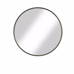 Martin Svensson Home 36 in. Round Oil Rubbed Bronze Metal Frame Accent Mirror thumbnail 1
