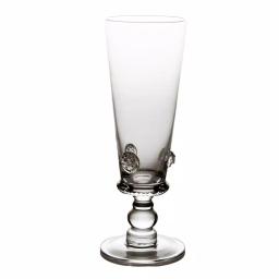 Abigails Traditional Medallion Footed Pilsner Glass Set, 12 oz, Clear (Set of 4) thumbnail 1