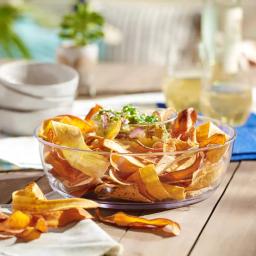 Libbey Indoors Out 2-Piece Break-Resistant Chip and Dip Entertaining Set, Clear Tritan Plastic thumbnail 4
