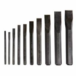 GearWrench 10-Piece Cold Chisel Set with Tool Roll thumbnail 1