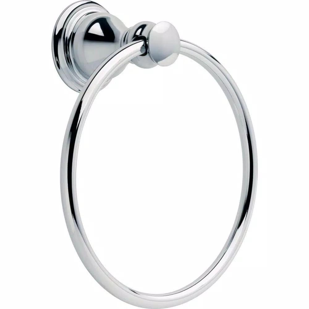Delta Aubrey Polished Chrome Towel Ring