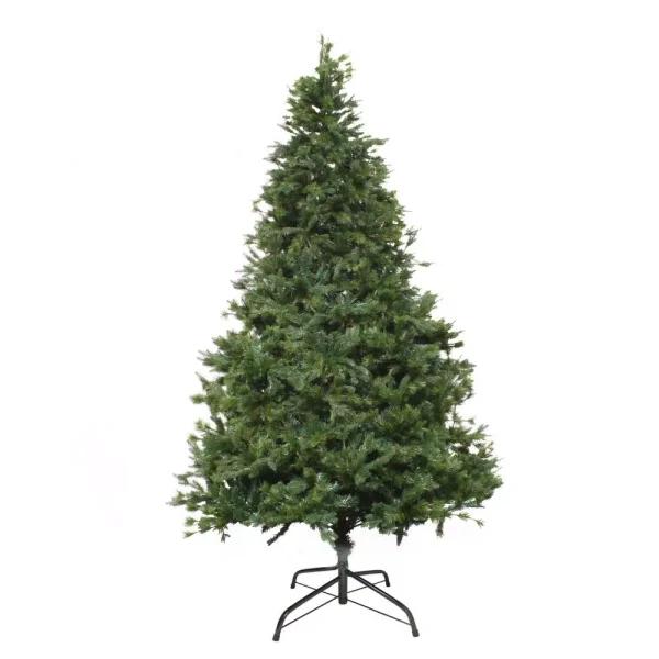 ALEKO 9 ft. Unlit Artificial Christmas Tree with 2780 Tips, Full-Bodied PE/PVC Design