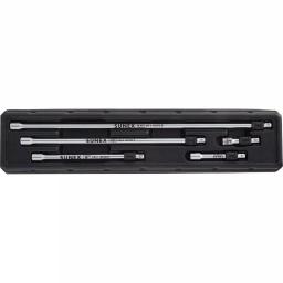 SUNEX TOOLS Sunex 1/4 in. Drive Chrome Locking Extension Set, 5-Piece thumbnail 1
