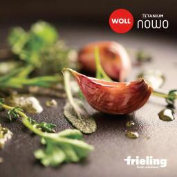 Frieling Woll Nowo 12.5 in. Titanium Reinforced Nonstick Cast Aluminum Wok with Glass Lid thumbnail 4