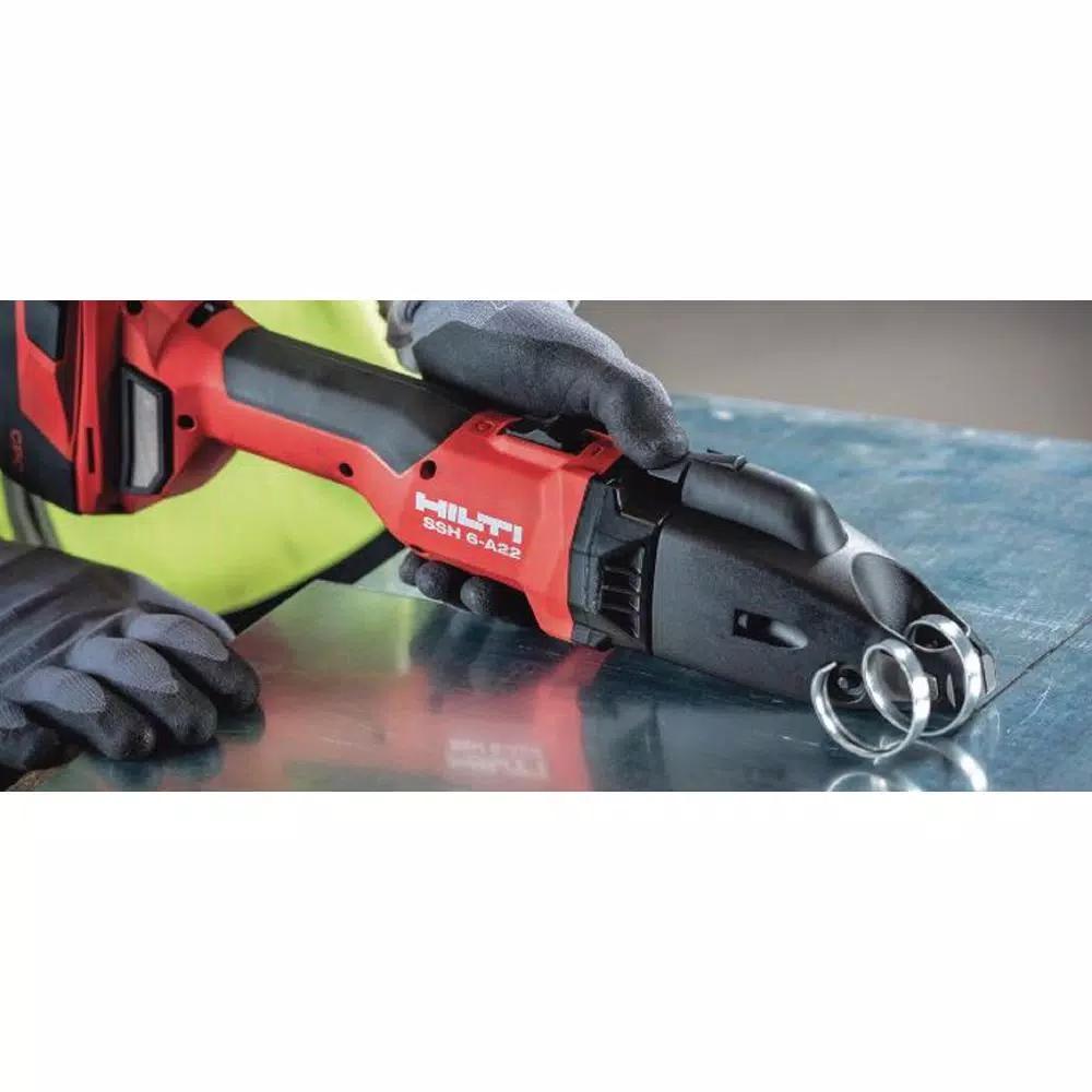 Hilti SSH 6-A22 22V Cordless Brushless Double Cut Metal Slitting Shear (Tool Only)