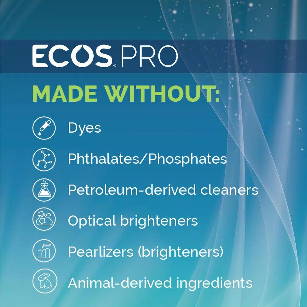 ECOS Pro Orange Plus Heavy-Duty Floor Cleaner Concentrate, 128 oz.