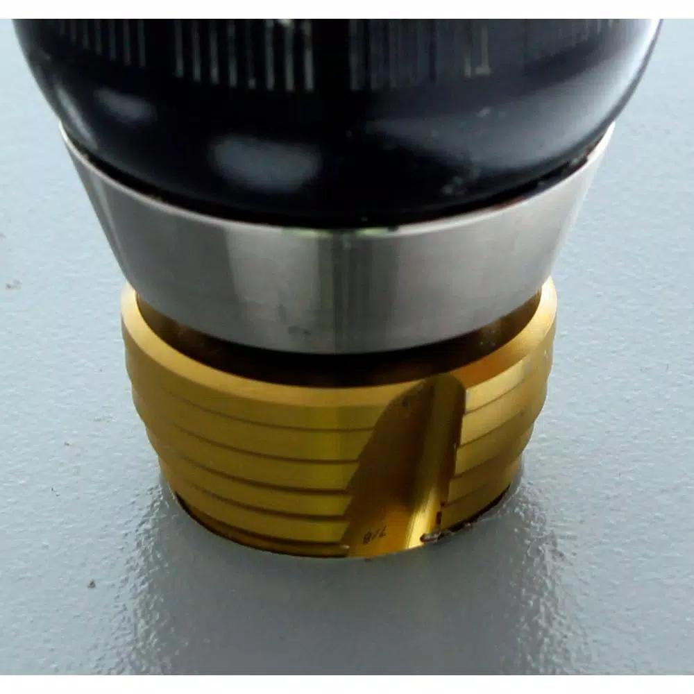 IDEAL 4-Piece Electrician's Step Bit Kit, 1/8 in. to 1-3/8 in., Titanium Nitride Coated