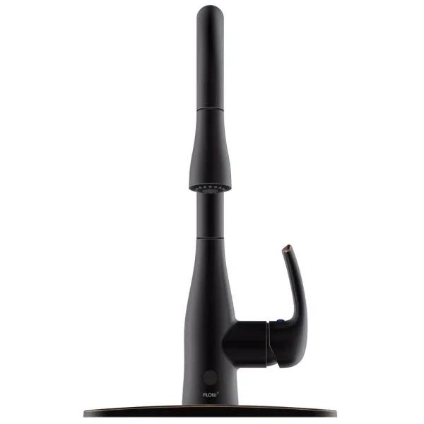 Flow Series Motion Activated Single-Handle Pull-Down Kitchen Faucet, Oil Rubbed Bronze