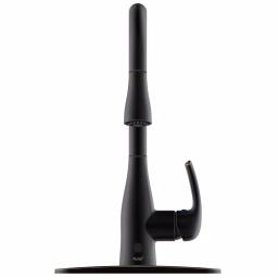 Flow Series Motion Activated Single-Handle Pull-Down Kitchen Faucet, Oil Rubbed Bronze thumbnail 1