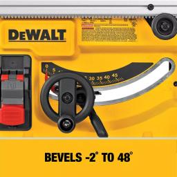 DEWALT DWE7485 8-1/4 in. 15 Amp Corded Compact Jobsite Table Saw thumbnail 7