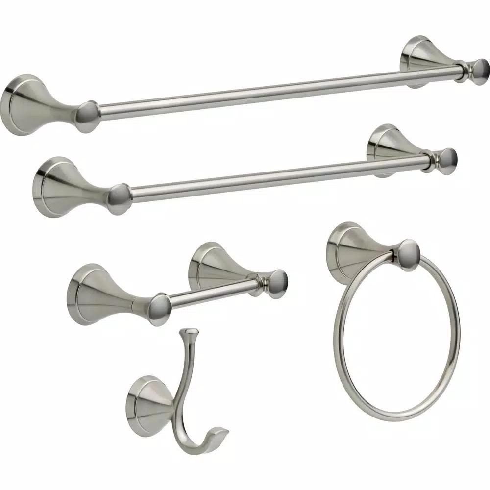 Delta Carlisle Towel Ring in Brushed Nickel