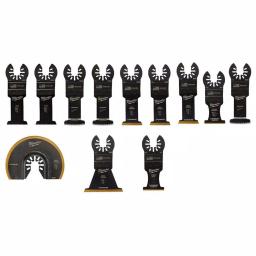 Milwaukee OPEN-LOK 12-Piece Oscillating Multi-Tool Blade Variety Pack - Universal Fit thumbnail 1