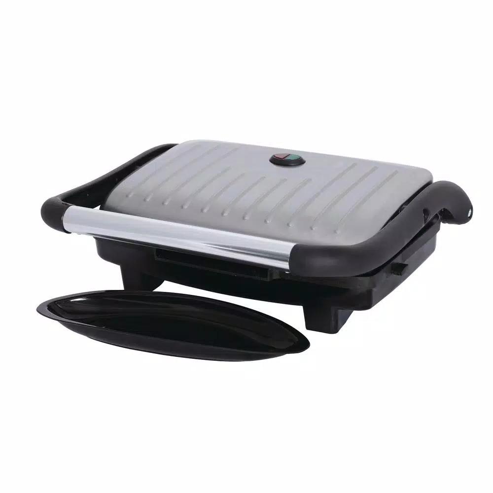 Brentwood Appliances 1,000-Watt Metallic Ceramic Panini Press & Sandwich Maker