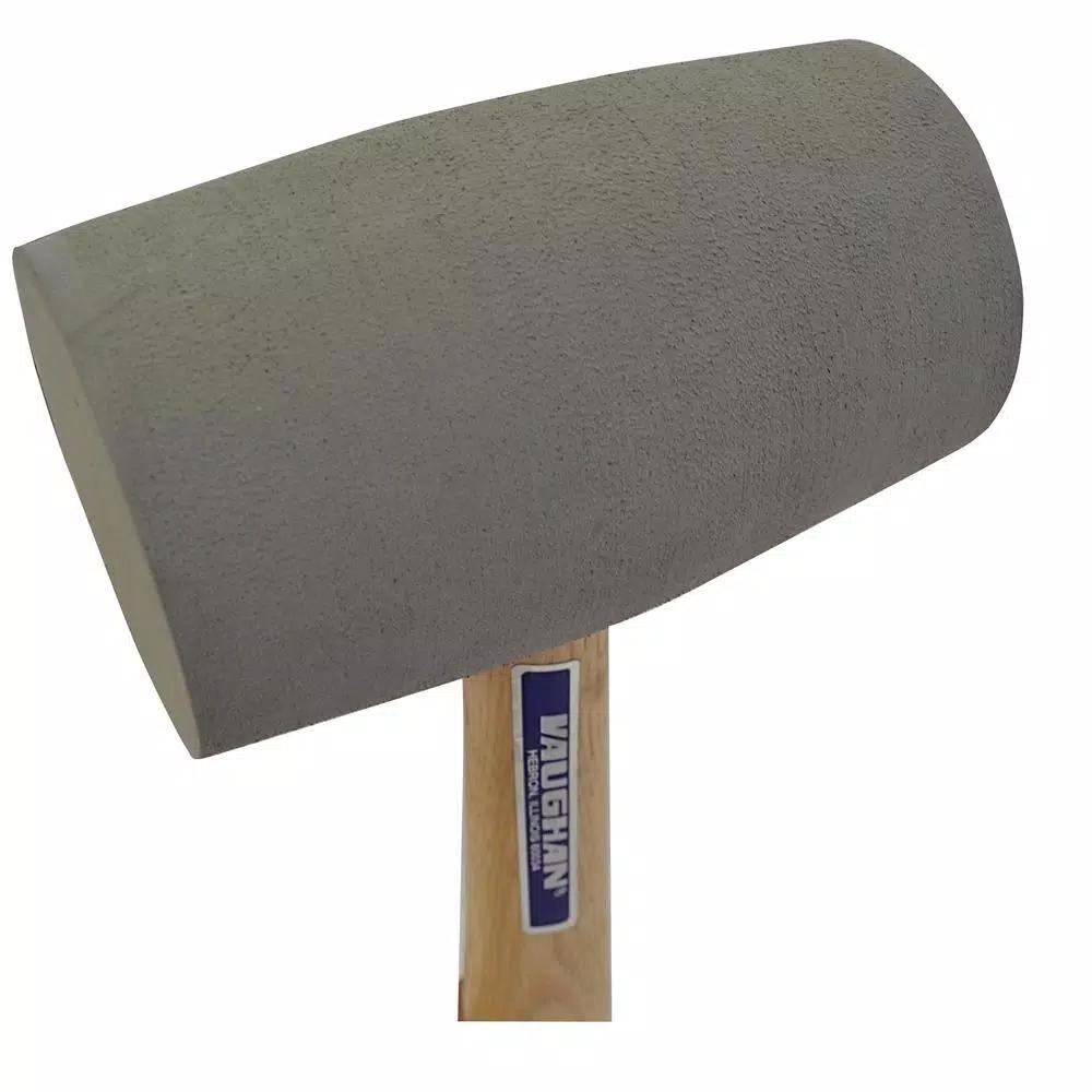 Vaughan RM18DB 18 oz. Non-Marring Rubber Dead Blow Mallet with Hickory Handle