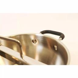 ExcelSteel Stainless Steel Food Mill with 3 Interchangeable Grinding Discs thumbnail 3