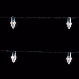 Home Accents Holiday Super Bright C9 LED Warm White Christmas String Lights, 50-Light Constant-On Set (Pack of 6) thumbnail 6