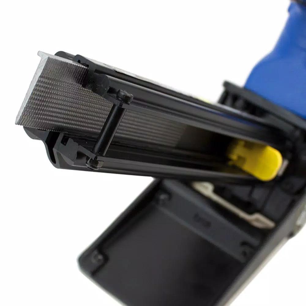 Estwing 18-Gauge L-Cleat Pneumatic Flooring Nailer Kit with Mallet and Padded Bag