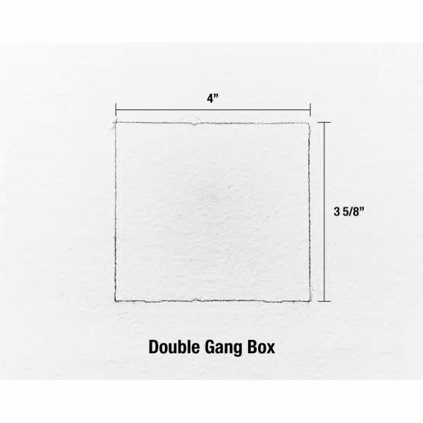 Jonard Tools WTL-12 Wall Box Template and Level for 1-Gang and 2-Gang Non-Metallic Boxes