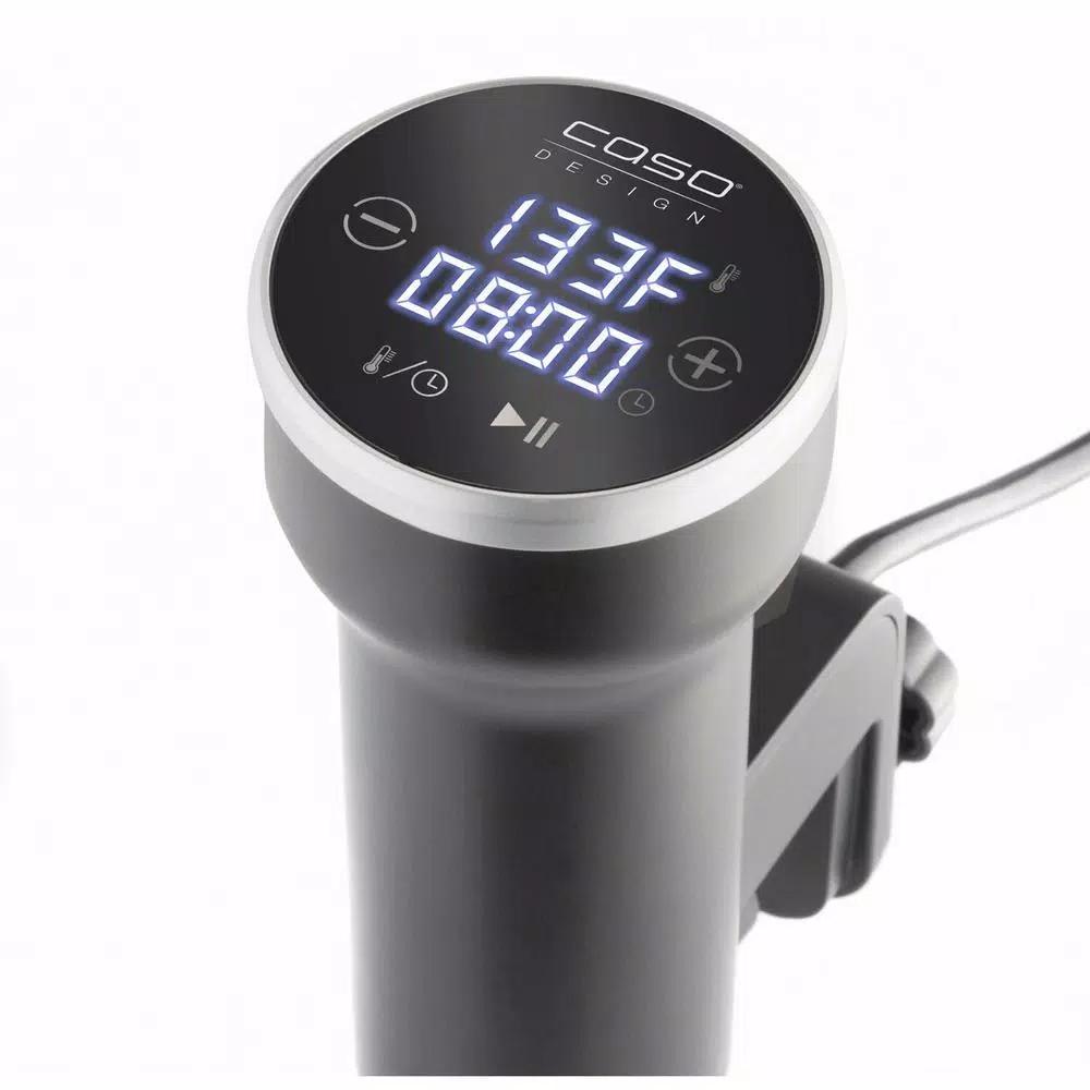 CASO Design Sous Vide Stick Cooker, 800W Precision Immersion Circulator, Silver