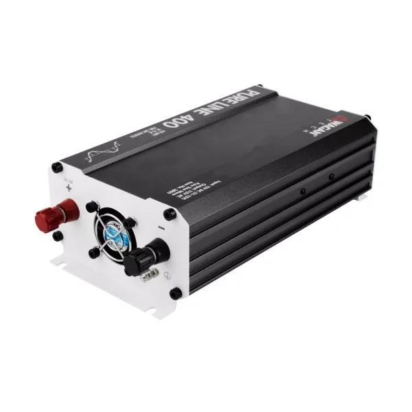 Wagan Tech PureLine 400-Watt Pure Sine Wave Power Inverter, 110V-120V AC Output, ETL Certified