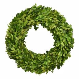Unbranded 12 in. Preserved Boxwood Ball Topiary - Bright Green thumbnail 1
