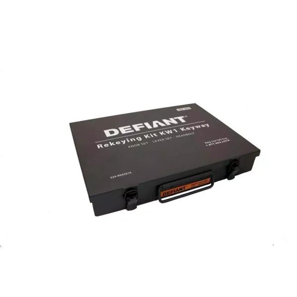 Defiant Rekey Kit with Metal Casing and Master Pins