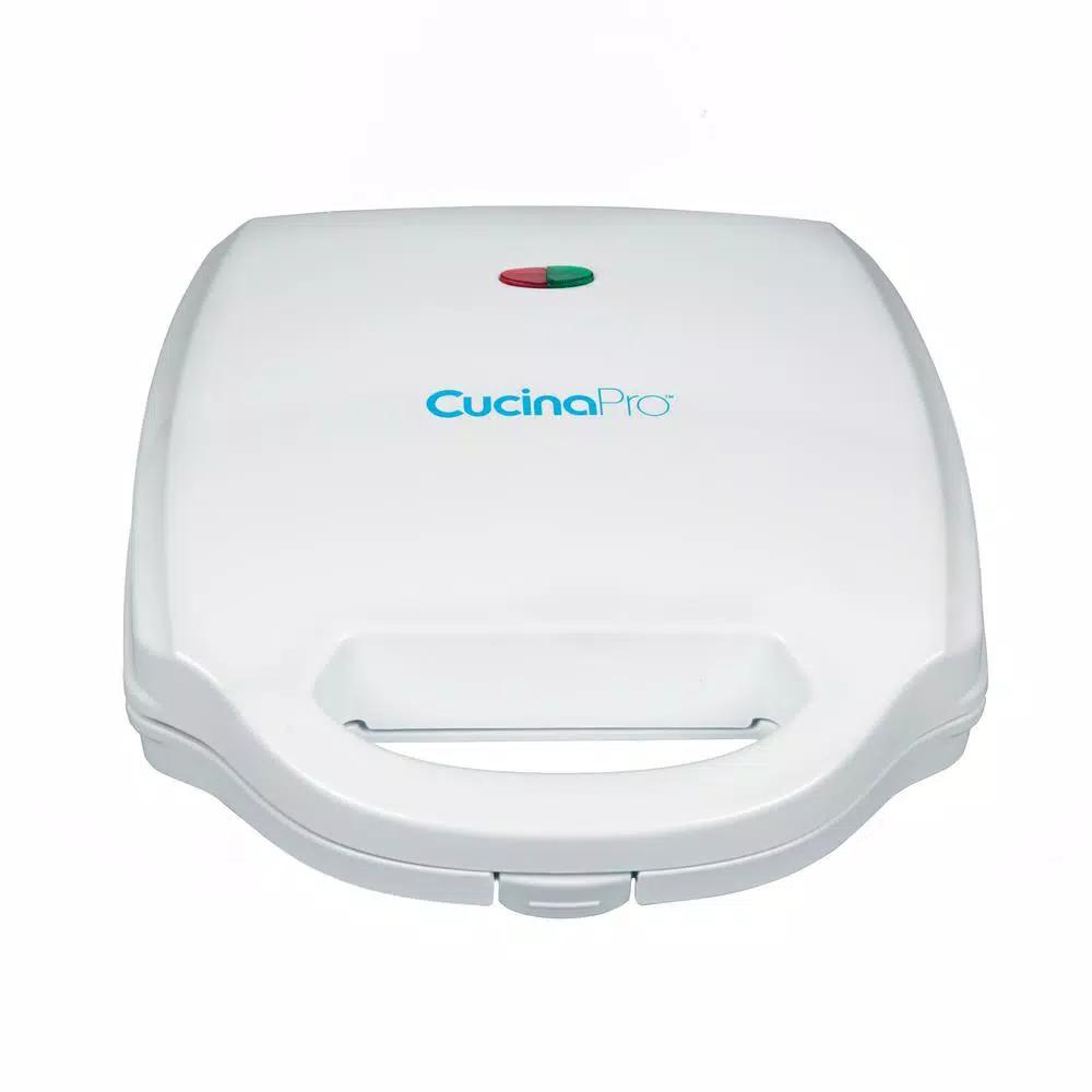 CucinaPro 980W Mini Pie and Quiche Baker, Non-Stick Electric Dessert Specialty Appliance, White