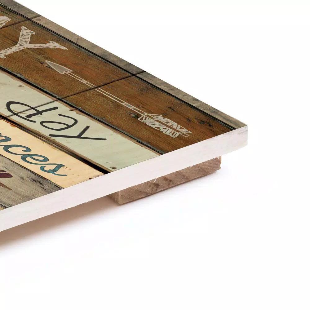 P Graham Dunn Today is a Brand New Day Wood Pallet Sign - Rustic Farmhouse Wall Decor
