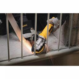 DEWALT 9 Amp Corded Small Angle Grinder, 4.5-in to 5-in, 12,000 RPM, Low-Profile Design thumbnail 4