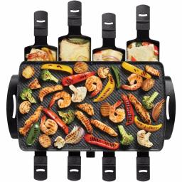 Starfrit THE ROCK by Starfrit Raclette Party Indoor Grill Set, 1500W Nonstick Cast Aluminum thumbnail 4