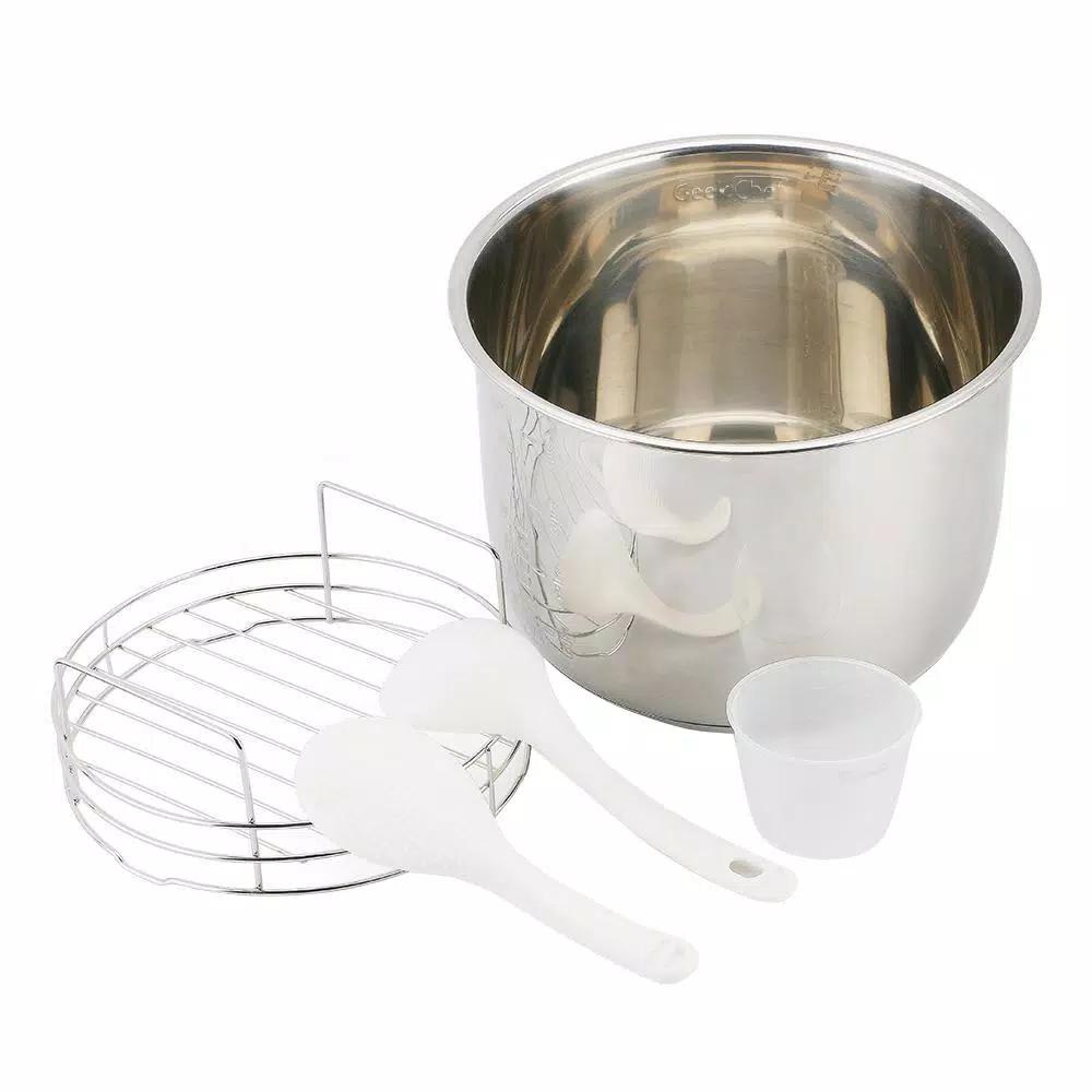 Geek Chef GeekChef 11-in-1 Electric Pressure Cooker, 6 Qt. Multi-Function Programmable Cooker with Sous Vide & Timer
