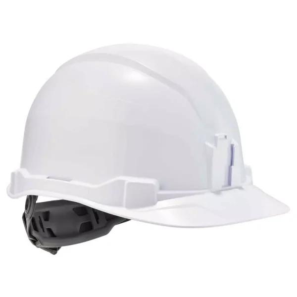 Ergodyne Skullerz 8970 Class E White Cap Style Hard Hat with Ratchet Suspension