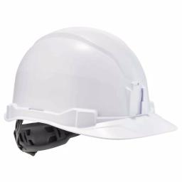 Ergodyne Skullerz 8970 Class E White Cap Style Hard Hat with Ratchet Suspension thumbnail 1