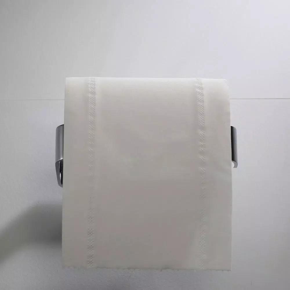 KRAUS Stelios Chrome Toilet Paper Holder, Solid Brass Wall Mount