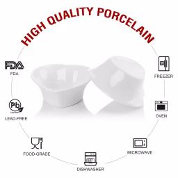 MALACASA 3.5 in. White Ceramic Ramekins Set, 12-Piece Souffle Dishes for Baking and Serving thumbnail 6