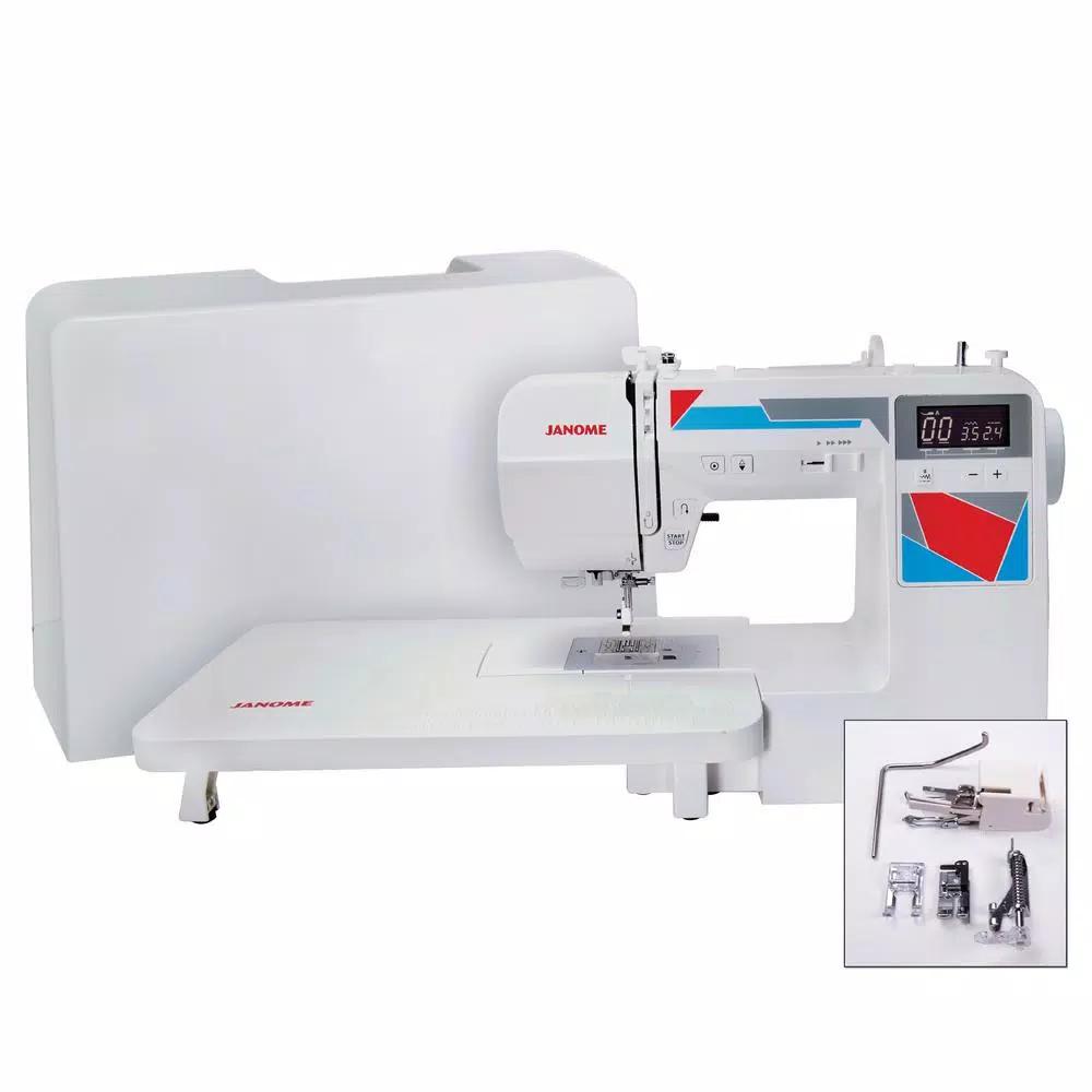 Janome MOD-100Q Computerized Quilting and Sewing Machine with Bonus Accessories
