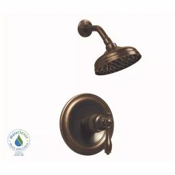 Glacier Bay Estates Single-Handle 1-Spray Shower Faucet in Heritage Bronze (Valve Included) thumbnail 5