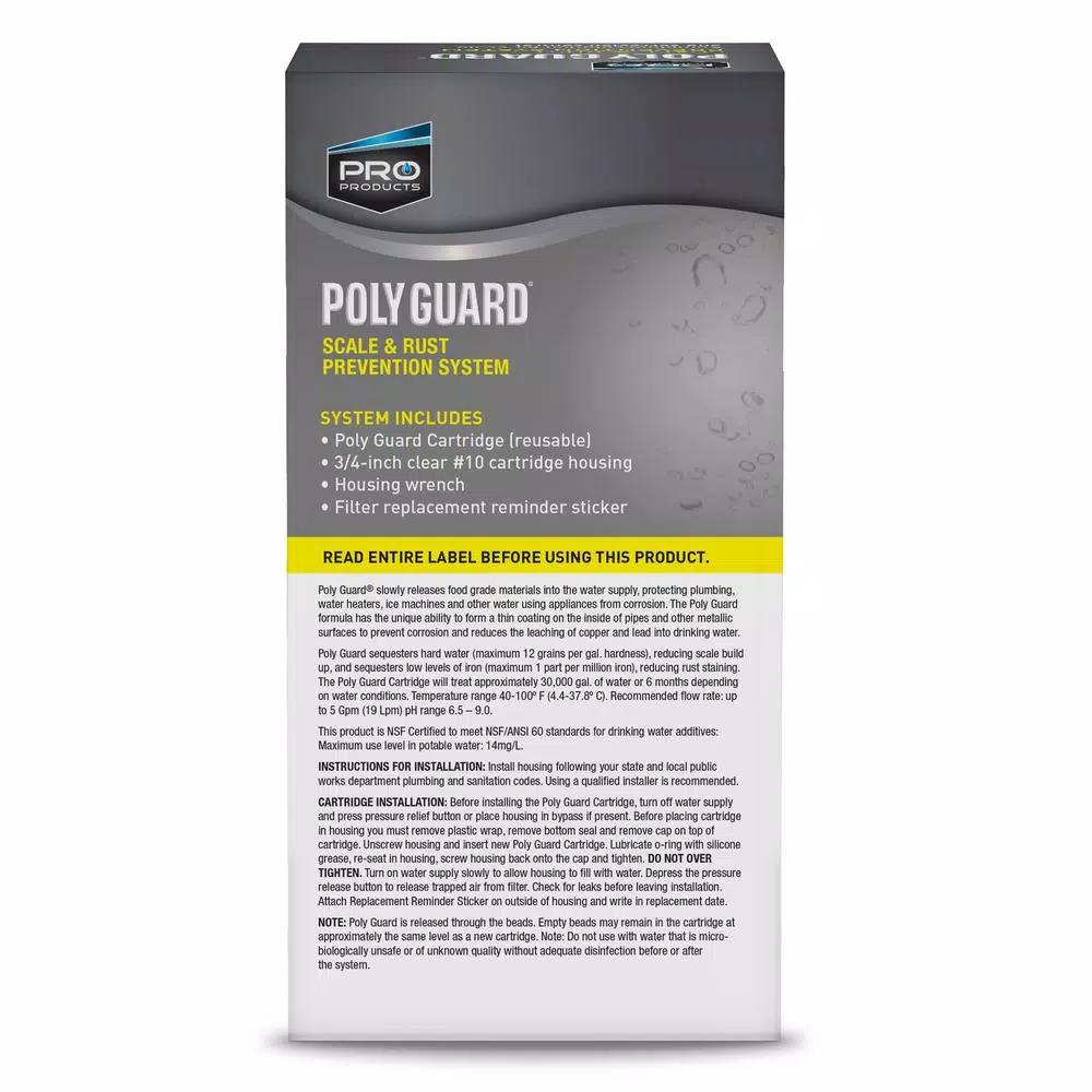 Pro Products Poly Guard Crystal System Cleaner Hard Water Solution (1.5 lb, 4-Pack)