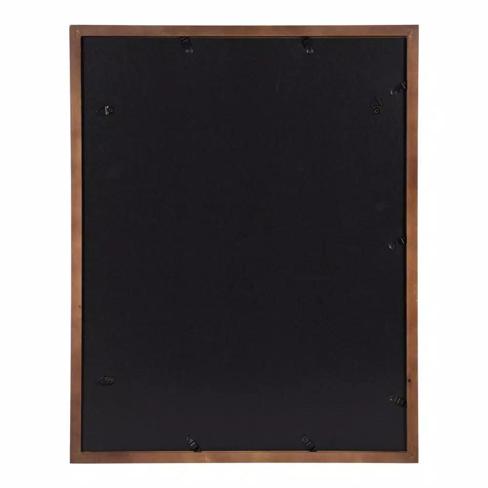 DesignOvation Design Ovation Gallery Wood Picture Frame Set, Walnut Brown, 14 x 18 in. (Set of 2)