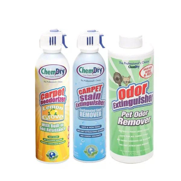 ChemDry Stain Extinguisher and Pet Odor Extinguisher Combo Pack with Lemon Grove Deodorizer
