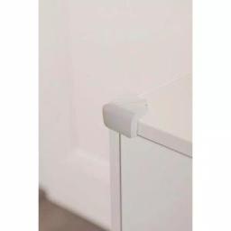 Dreambaby Foam Corner Protectors, Grey, 4-Pack thumbnail 3