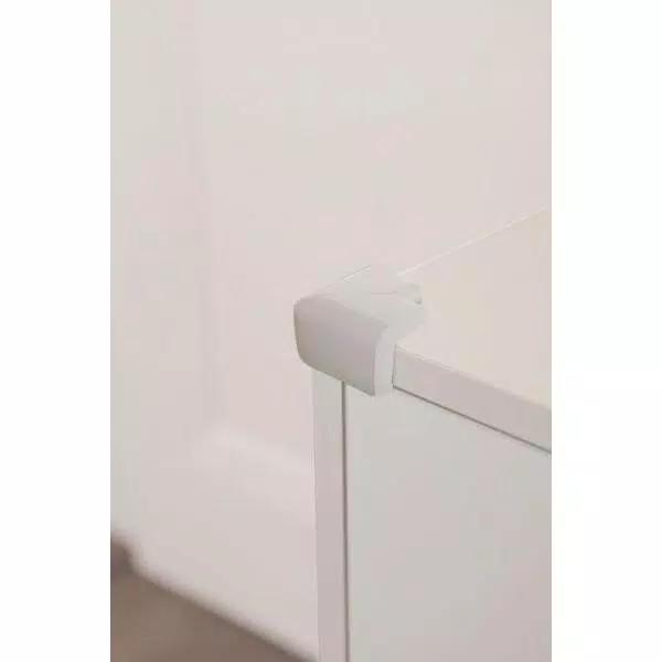 Dreambaby Foam Corner Protectors, Grey, 4-Pack