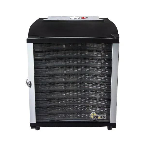 CHARD 10-Tray Food Dehydrator, 800W Electric Dehydrator with Clear Acrylic Door