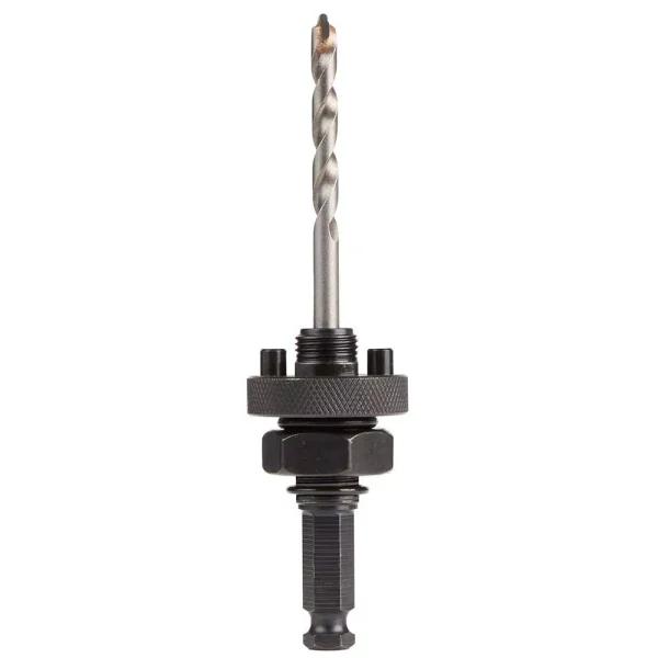 Milwaukee BIG HAWG Carbide Tipped Arbor, 7/16 in. Hex Shank
