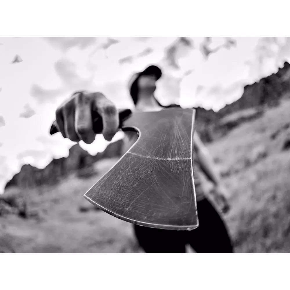 Gerber Pack Hatchet Fixed Blade Camping Axe with Rubber Grip and Nylon Sheath