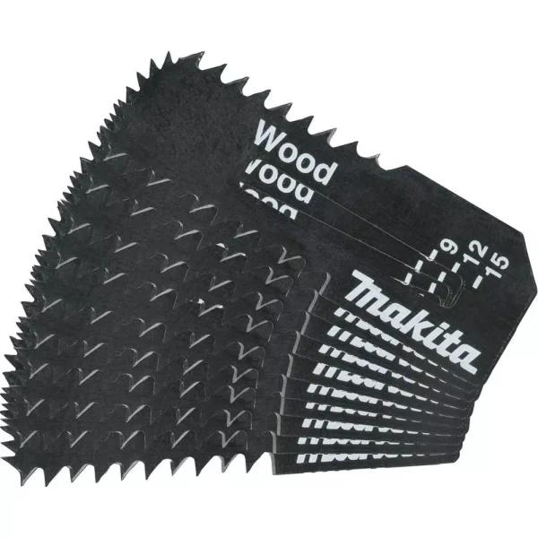 Makita Cut-Out Saw Blades for Wood, High Carbon Steel, 10-Pack