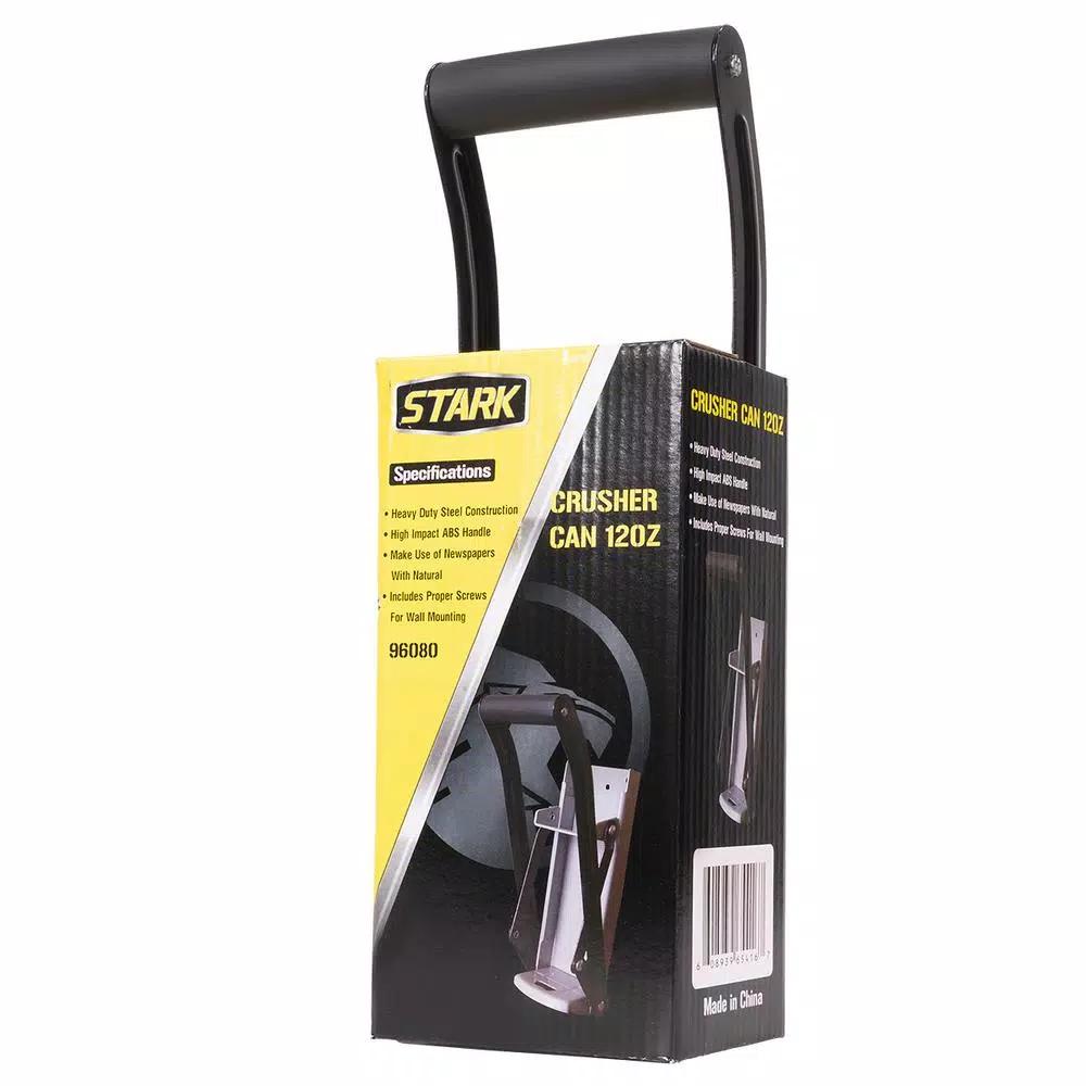 XtremepowerUS 12 oz. Aluminum Can Crusher, Heavy-Duty Steel Recycling Tool