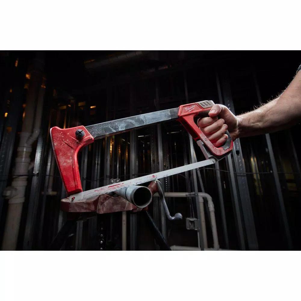Milwaukee 2-Piece Hack Saw Set: 12 in. High Tension & 10 in. Compact Hack Saws
